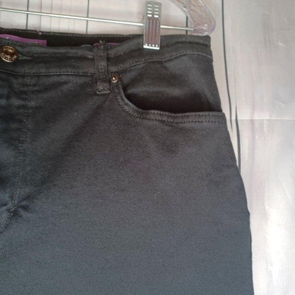 Gloria Vanderbilt Amands Classic Black Jeans - Picture 6 of 12